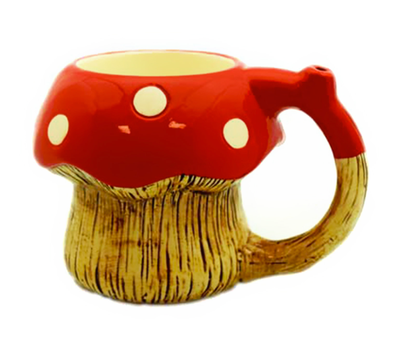 CERAMIC MUG PIPE | Mushroom