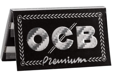 OCB-Black Premium Rolling Papers Single Wide Double