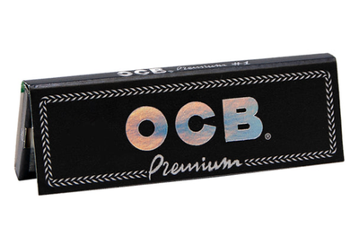 OCB-Black Premium Rolling Papers 1.25