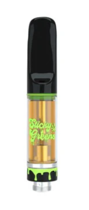 1g STICKY GREENS-Bubba G Vape Cartridge