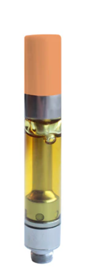 1.2g GLACIAL GOLD-Atmosphere CBG:THC Melon Baller Vape Cartridge