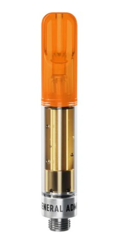 .95g GENERAL ADMISSION-Tangerine Twist Liquid Diamond 510 Vape Cartridge