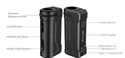YOCAN-Uni Pro 510 Digital Vape Battery