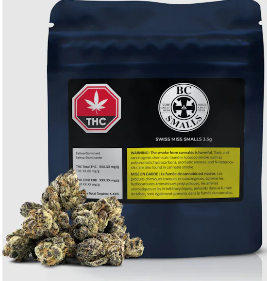 3.5g BC SMALLS-Swiss Miss Smalls