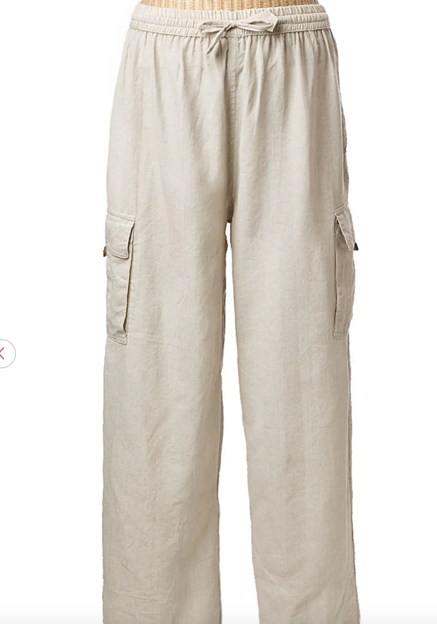 SALMO CANNABIS-Solid Cotton Pants