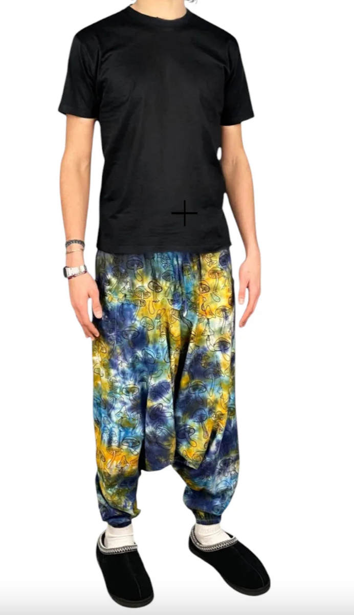 SALMO CANNABIS-Shroomie Harem Pants