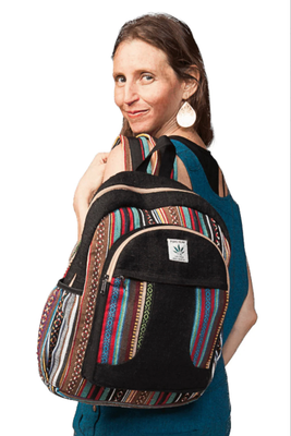 SALMO CANNABIS-Hemp Backpack | Assorted Colours