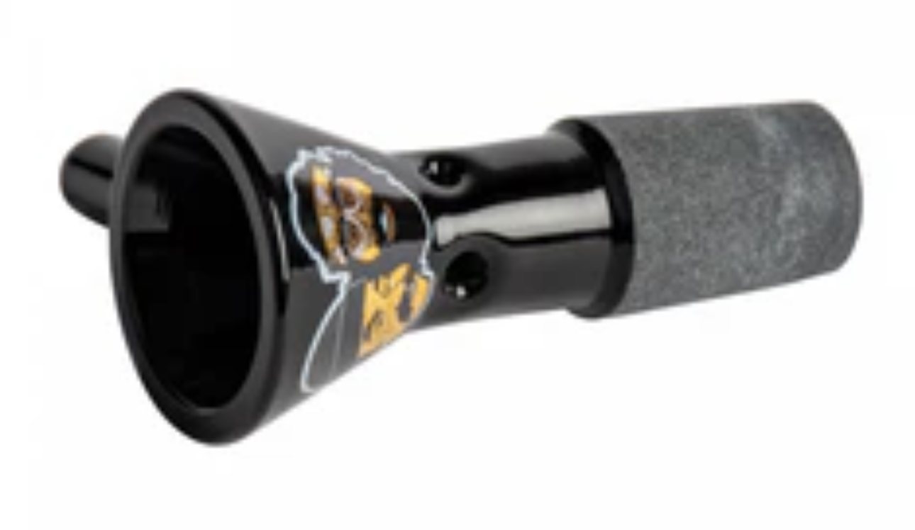 BOWL | CHEECH &amp; CHONG-14mm Glass Bowl Pull-out w/Gold Foil Heads Logo