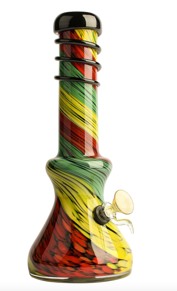 12” RED EYE-Classic Since 2003 Beaker Base 7mm Thick Clear Bong