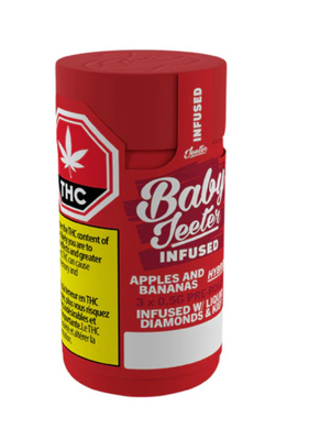 1.5g BABY JEETER-Apples and Bananas Infused PR 3x.5g