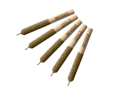 2.5g GENERAL ADMISSION-Pineapple Drift Hash+Distillate Infused PR 5x.5g