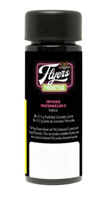 2.5g CLAYBOURNE-Frosted Flyers Watermelon Z Infused PR 5x.5g