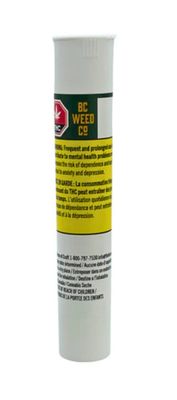 1g BC WEED CO-West Coast OG LTO PR 1x1g
