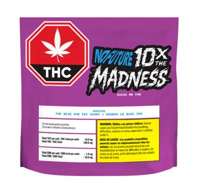 100g NO FUTURE-Blue Chews 10/pack 100mg THC