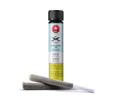 2g BC DOOBIES-White Gummies PR 2x1g