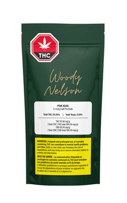 1.5g WOODY NELSON-Pink Kush PR 3x.5g