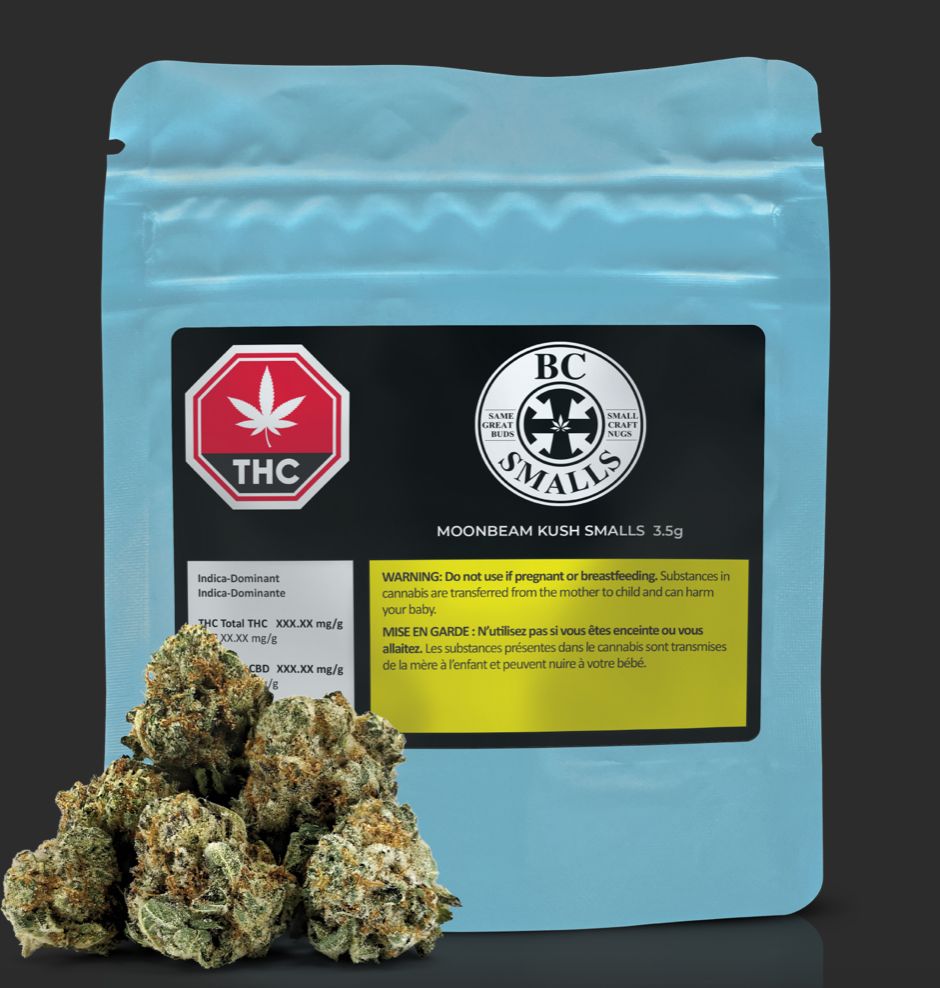 3.5g BC SMALLS-Moonbeam Kush Smalls