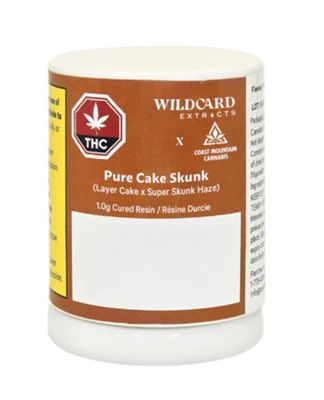 1g WILDCARD-Pure Cake Skunk Cured Resin