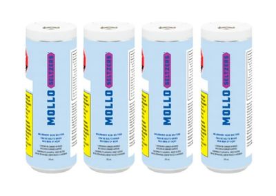1420ml MOLLO-Wildberry Acai Seltzer THC:CBG 4/pack