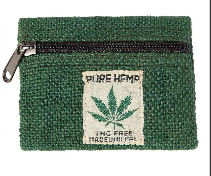 SALMO CANNABIS-Hemp Coin Purse