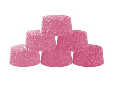 48g BIGGIES-Pink Lemonade Live Resin Chews THC:CBD 6/pack