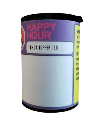 1g HAPPY HOUR-THCA Topper Diamonds