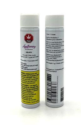 1g APOTHECARY BOTANICALS-Gelato PR 1x1g