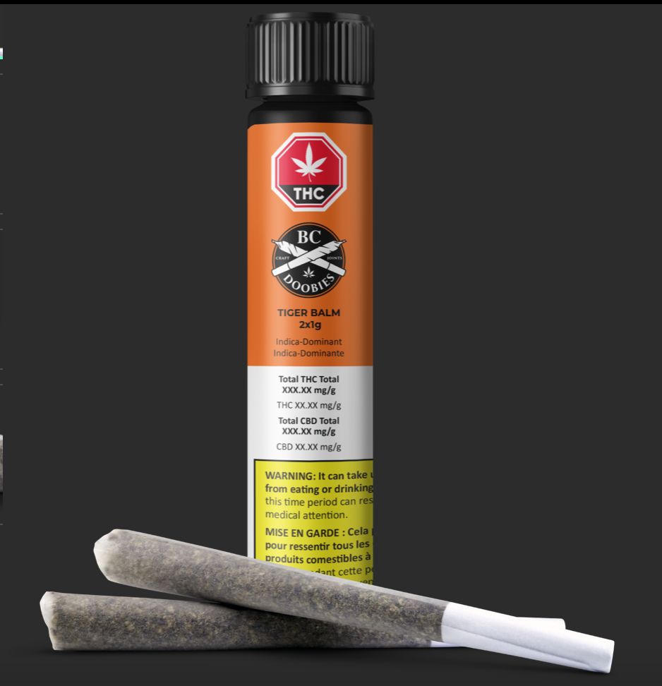 2g BC Doobies-Tiger Balm PR 2x1g