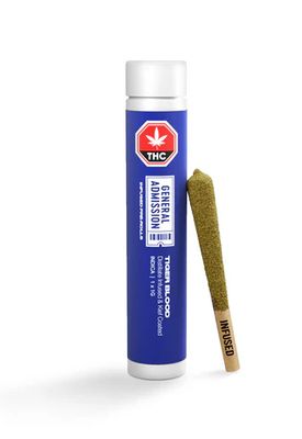 1g GENERAL ADMISSION-Tiger Blood Hash+Distillate Infused PR 1x1g