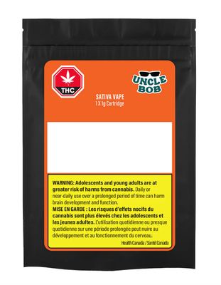 1g UNCLE BOB-Orange Creamsicle Vape Cartridge