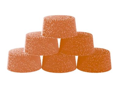 120g TROPHY-Orange Creamsicle CBD:CBG 5:5 Chews 20/pack
