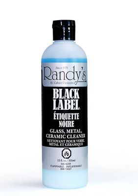 RANDY'S-Black Label Glass/Bong Cleaner 12oz