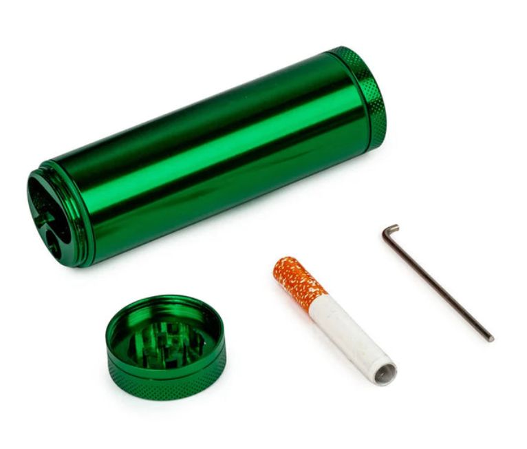 GRINDER | CYLINDER DUGOUT with Grinder &amp; Cig bat