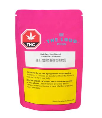 1g THE LOUD PLUG-Black Cherry Punch Diamonds