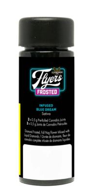 1.5g CLAYBOURNE-Frosted Flyers Blue Dream Infused PR 3x.5g
