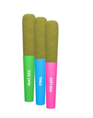 1.5g JEETER-Tropical Variety Pack (Pina, Watermelon Zkz, Pink Lemon) Infused PR 3x.5g