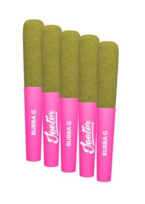 2.5g BABY JEETER-Infused Bubba G PR 5x.5g