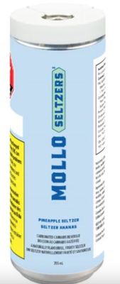 355ml MOLLO-Pineapple Seltzer