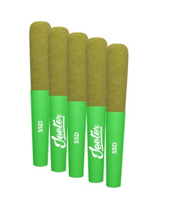 2.5g BABY JEETER-Infused Strawberry Sour Diesel PR 5x.5g