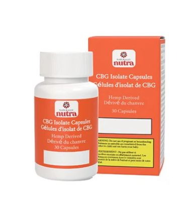 13.8g NATURALLY NUTRA-CBG Capsules 30/pack
