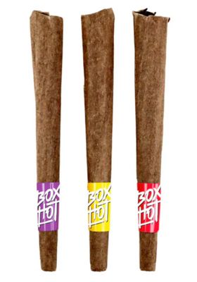 3g BOXHOT FATTIES-Radical Trifecta Variety Pack Infused Blunts PR 3x1g