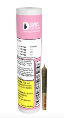 .5g DAB BODS-Pink Frozay Resin Infused PR 1x.5g