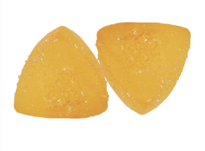 9g WANA QUICK-Rise &amp; Shine Clementine 1:1 CBG 2/pc Gummies