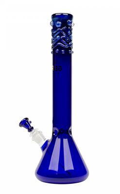 14" GEAR PREMIUM-Beaker Bong w/Worked Top | VARIOUS COLOURS