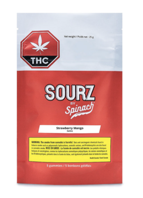 25g SPINACH-Strawberry Mango Sourz 5/pack