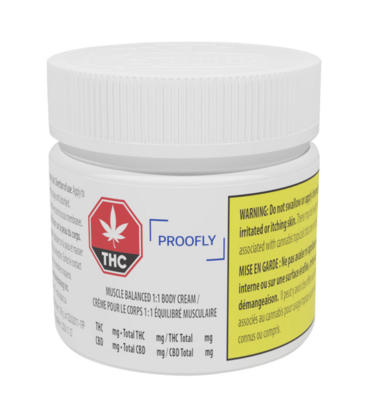100g PROOFLY-Balance Muscle Body Cream 1:1 SALE! $10 OFF!