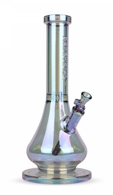 15” RED EYE-Green Metallic Terminator Finish Avatar Bong w/XL Round Base SALE! $21 OFF!