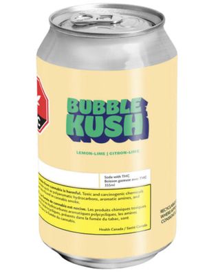 355ml BUBBLE KUSH-Lemon Lime Soda