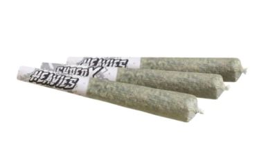 1.5g SHRED X-Blueberry Blaster Heavies Infused PR 3x.5g PRICE DROP! SAVE $2!