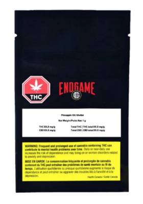 1g ENDGAME-Pineapple OG Shatter PRICE DROP! SAVE $7